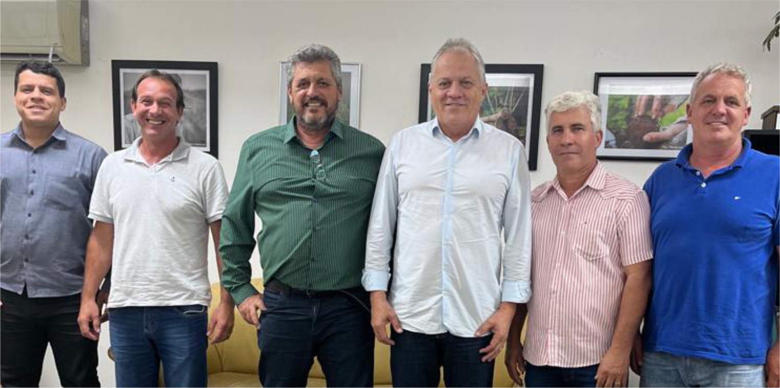 Prefeito de Vargem Alta teve encontro com o novo secretário de estadual de Agricultura